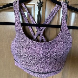 Lululemon Energy sports bra, size 6